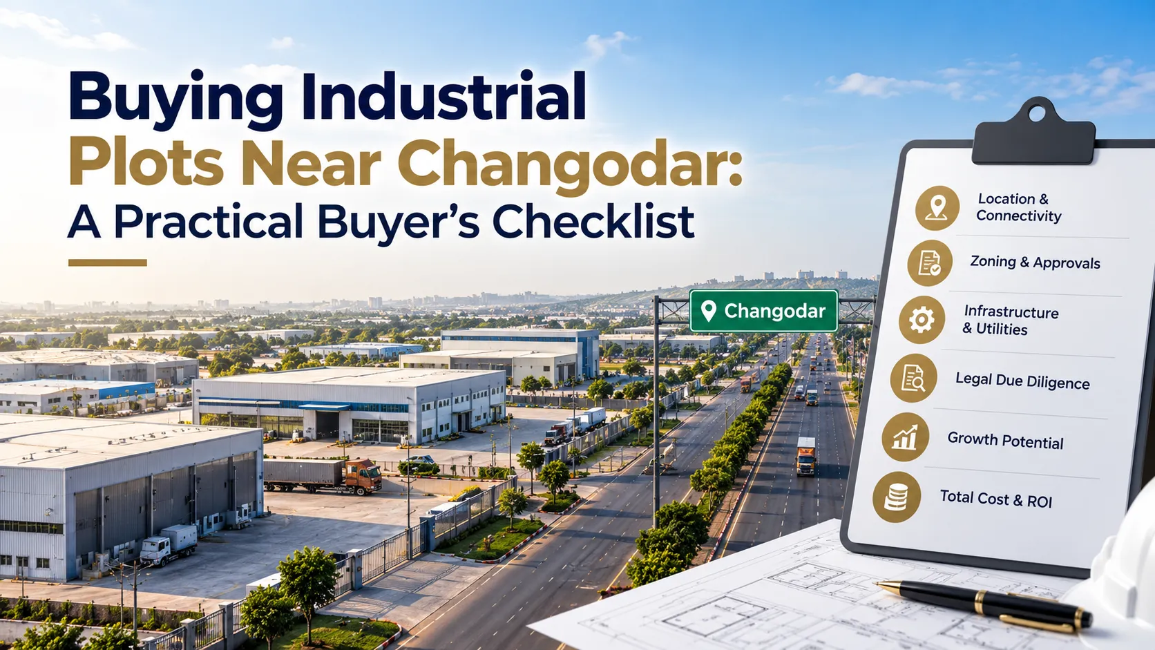 Buying Industrial Plots Near Changodar: A Practical Buyer’s Checklist