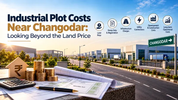 Industrial Plot Costs Near Changodar: Looking Beyond the Land Price