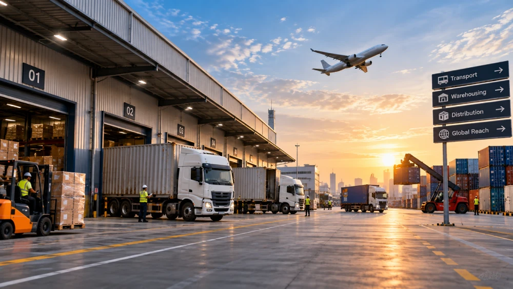 Logistics plots near Ahmedabad